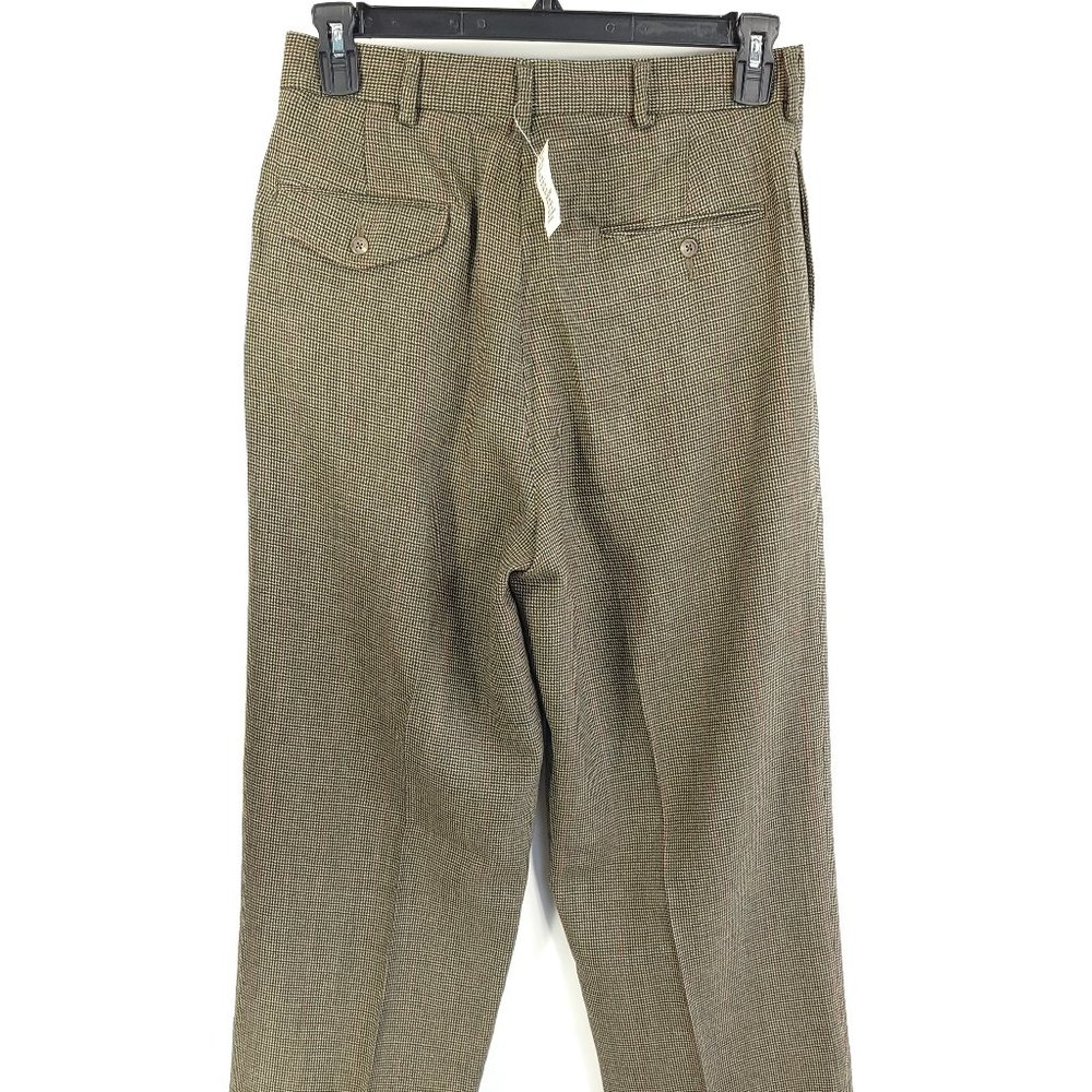Vtg Polo Ralph Lauren Pants Men's 31x36 Wool Multicolor Stewart Sport Trousers - Picture 3 of 12